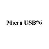 6pcs Micro (black)