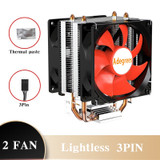 Lightless-3PIN-2Fan (Red) - 852