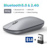 Bluetooth 2.4G Gray (Lavender) - 563
