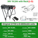 36V19.2Ah with Rack (army green) - 645