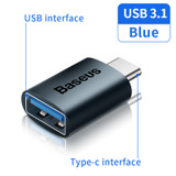 USB 3.1 TypeC to USB (CORAL RED)
