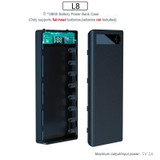 8 Slot Black (WHITE)