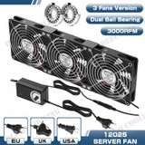 3 Fans Dual Ball (WHITE) - 744
