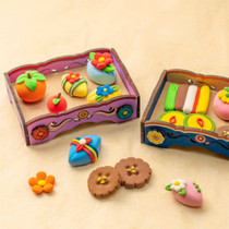 Folkhwa shop color clay Chuseok sweets (Clear)