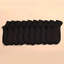 14 Pairs Black (ORANGE RED)