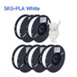 5KG  PLA White (Red) - 987