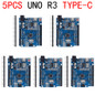 5PCS-UNO R3 TYPE-C (green)