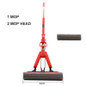 1 mop 2 head (Red)