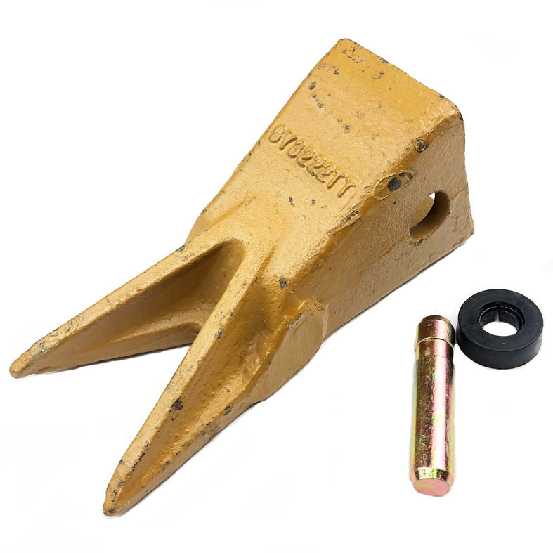 6Y3222WTL CAT Style Twin Tiger Tooth c/w Pin & Retainer