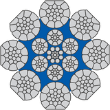 8 Strand Compact Swaged Plastic Core