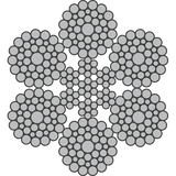 6x36 IWRC Class Bright