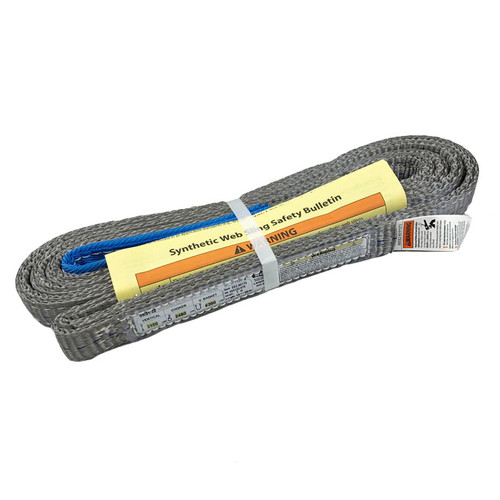 Eye&Eye Double Ply 1 inch Polyester Web Sling Type 3 x 10FT