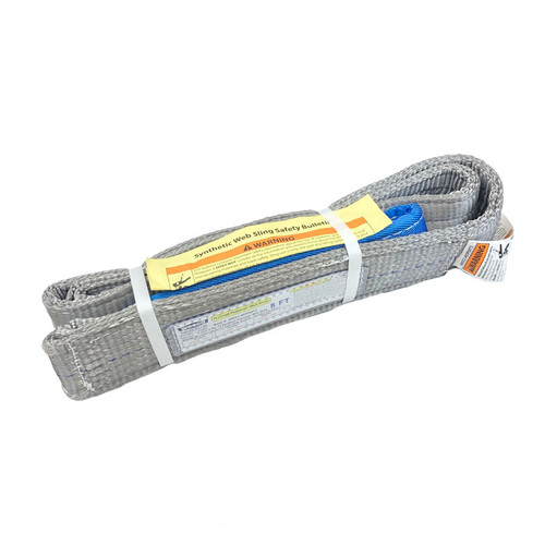 Eye&Eye Double Ply 3 inch Polyester Web Sling Type 3 x 8FT