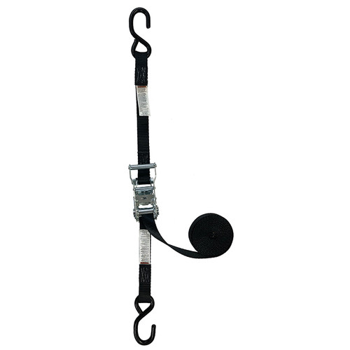 1 inch x 10 feet Ratchet Tie Down Set S Hooks
