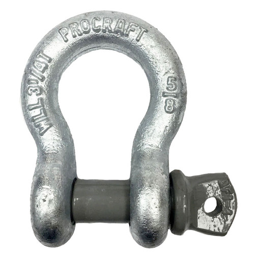5/8 inch ProCraft Load Rated Screw Pin Anchor Shackles
