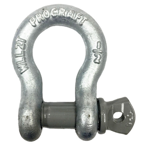 1/2 inch ProCraft Load Rated Screw Pin Anchor Shackles