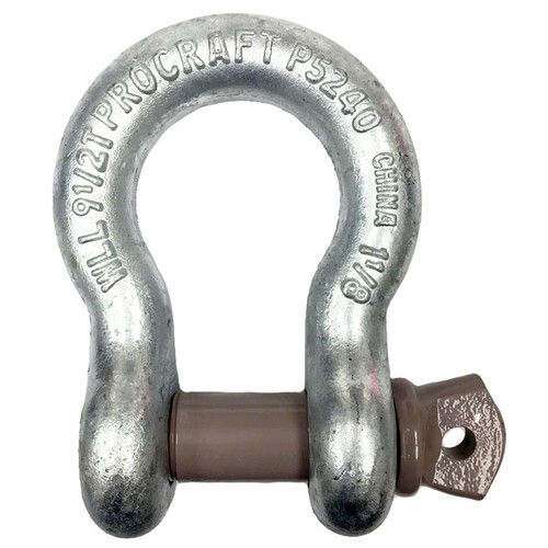 1-1/8 inch ProCraft Load Rated Screw Pin Anchor Shackles