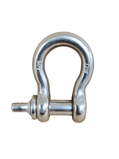 5/16 inch Type 316 Stainless Shackles