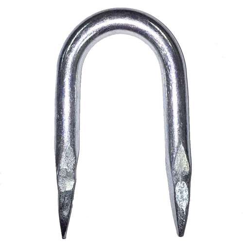 1/2x5 inch Zinc Plated Wire Rope Staples