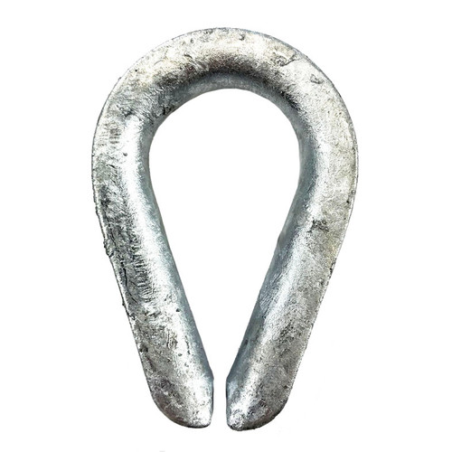 1/4 inch Heavy Duty Galvanized Thimbles