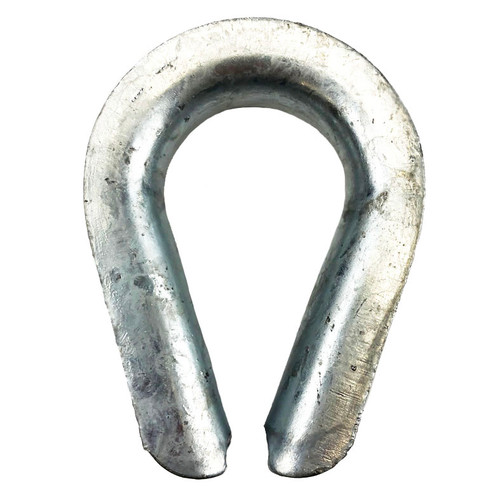 1/2 inch Heavy Duty Galvanized Thimbles
