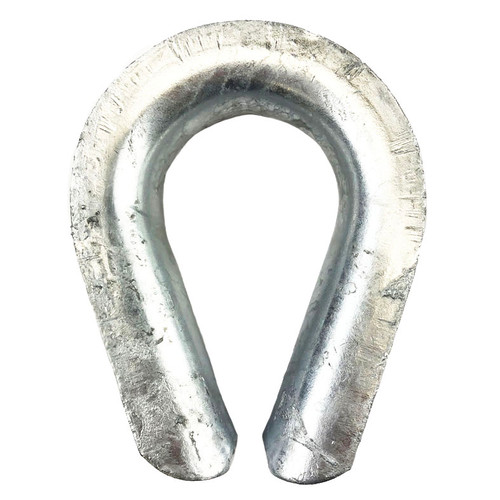 7/8 inch Heavy Duty Galvanized Thimbles