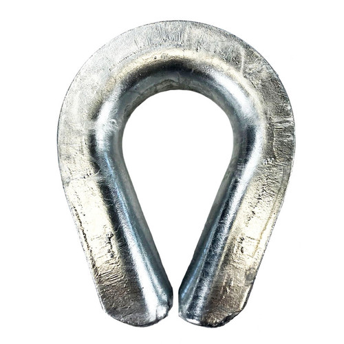 1-1/8 to1-1/4 inch Heavy Duty Galvanized Thimbles