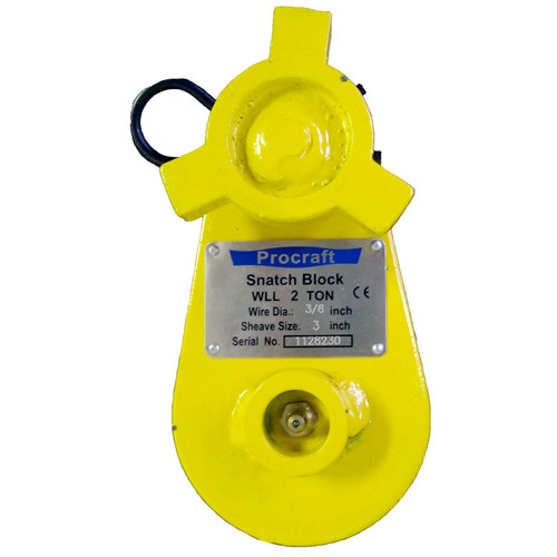 2 Ton 3 Inch ProCraft Tail Board Snatch Block