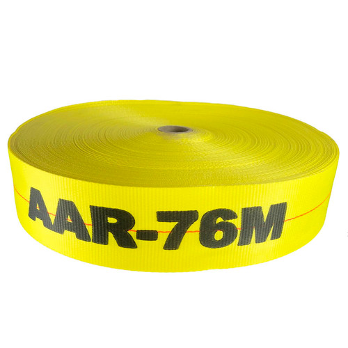 4 inch AAR Approved Polyester Tiedown Material x 300 ft