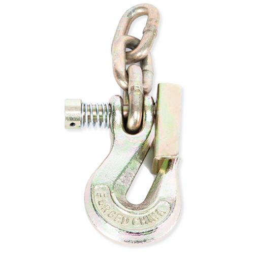 PCA-1282 Grab Hook with 3 links Chain & Latch 5/16"
