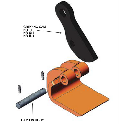 1-1/2 Ton Renfroe HR-11 Clamp Gripping Cam