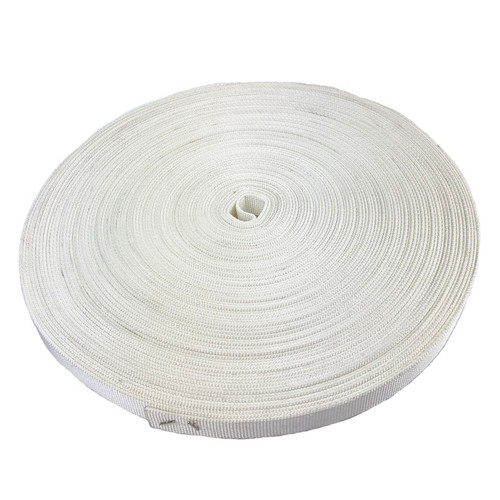1 inch White Polyester Tiedown Material x 150 ft