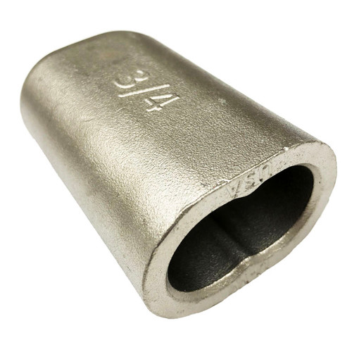3/4 inch Stainless Steel Foldback Sleeves