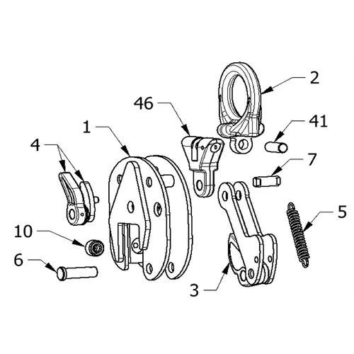 4 Ton Crosby IPTK Screw Spindle
