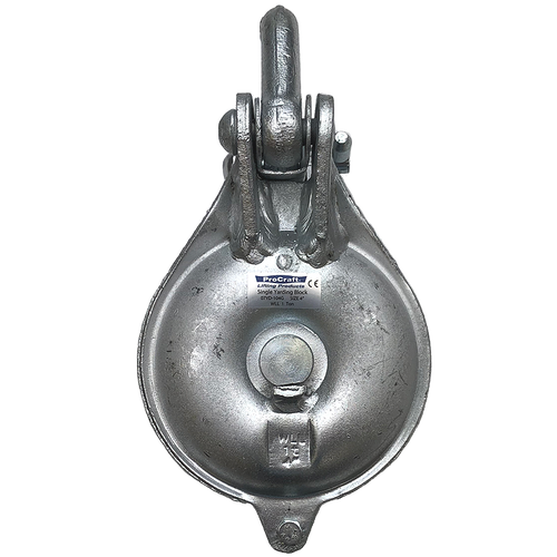 4 Inch ProCraft Single Galvanized Yarding Block