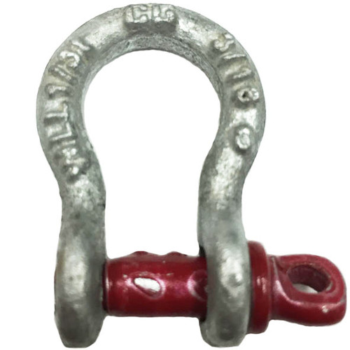 3/16 Inch Crosby G-209 Load Rated Screw Pin Anchor Shackles