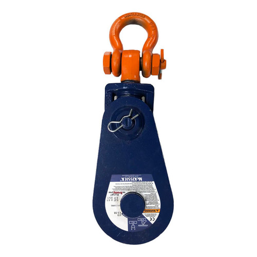 Crosby McKissick B-419 4 ton x 4-1/2 inch Snatch Block Synthetic Rope