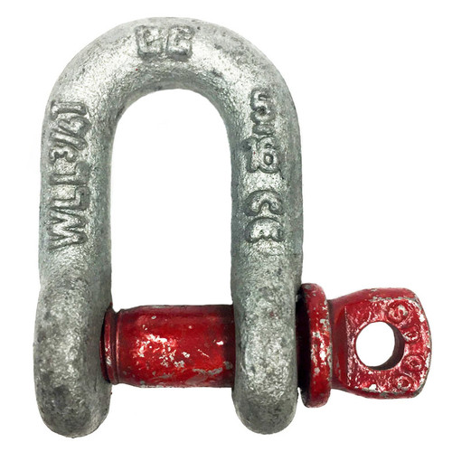 5/16 inch Crosby G-210 Load Rated Screw Pin Anchor Shackles