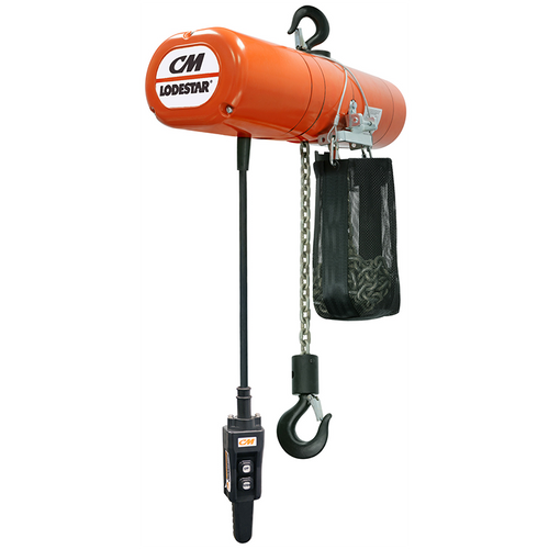 1/2 ton x 25 feet CM Lodestar J 3 Phase Electric Hoist