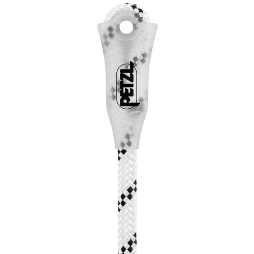 11mm Petzl Axis Kernmantle Rope 164ft White with Eye