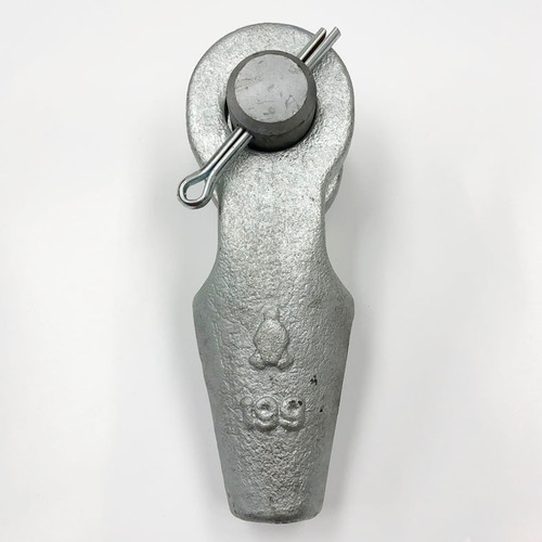 9/16-5/8 inch RopeBlock Galvanized Open Spelter Sockets