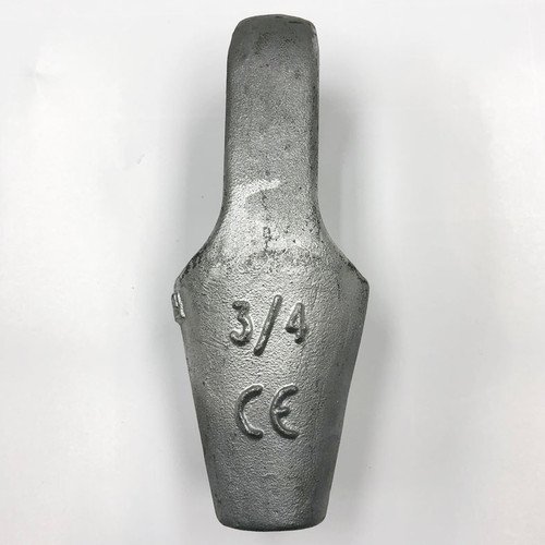 3/4 inch RopeBlock Galvanized Closed Spelter Sockets