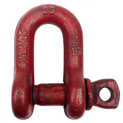 7/16 inch Crosby S-210 Load Rated Screw Pin Chain Shackles