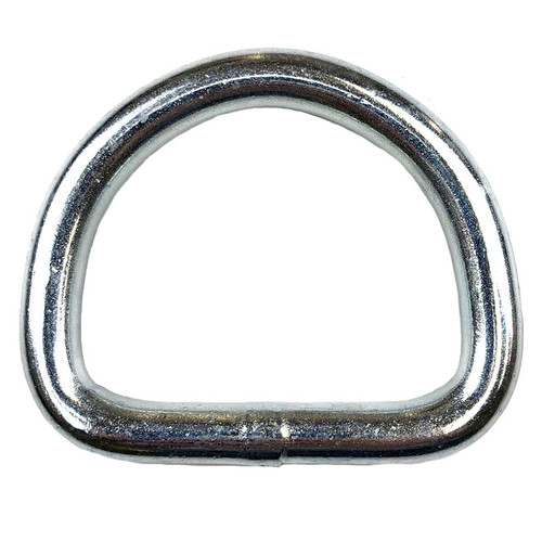 2 inch x 3/8 inch Diameter Wire Formed Welded D-Rings