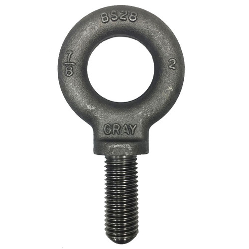 7/8X2-1/4 inch Gray Shoulder Machinery Eye Bolts