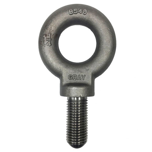 1-1/4x3 inch Gray Shoulder Machinery Eye Bolts