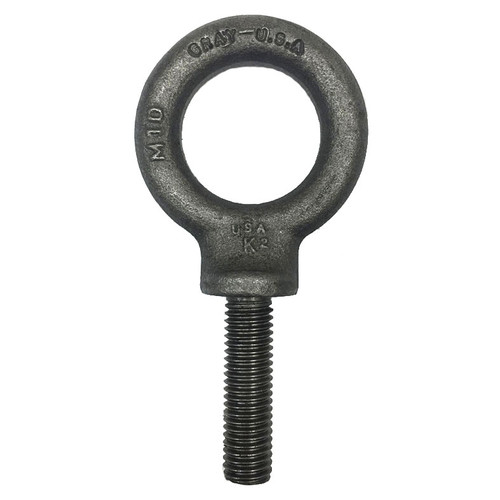 10mm Gray Metric Shoulder Machinery Eye Bolts