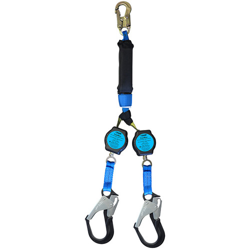 Tractel Tracbloc2 Web Self Retracting Lifeline Two Arm 8 Feet