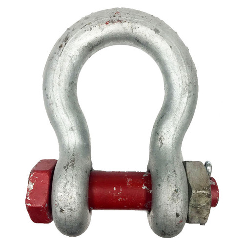 1-1/2 inch Crosby G-2130 Load Rated Bolt Type Anchor Shackles
