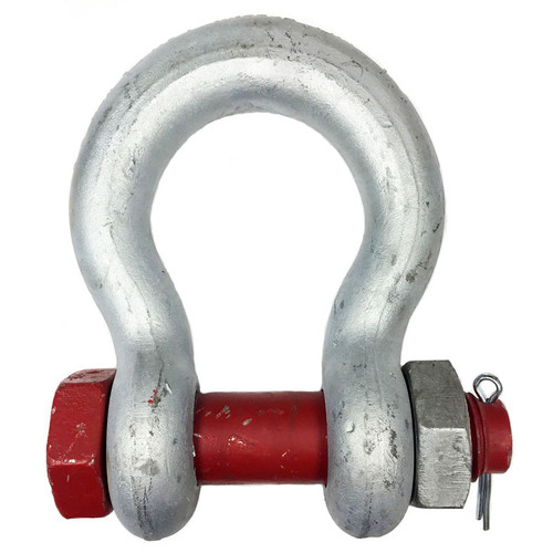 1-3/4 inch Crosby G-2130 Load Rated Bolt Type Anchor Shackles
